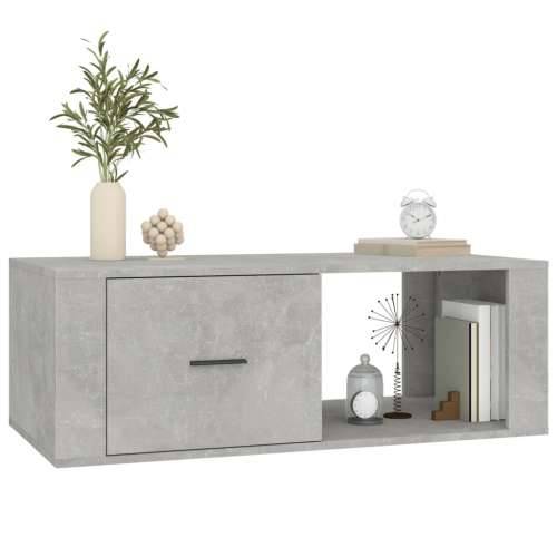 Stolić za kavu boja betona 100x50,5x35 cm konstruirano drvo - Beton siva 1 Cijena