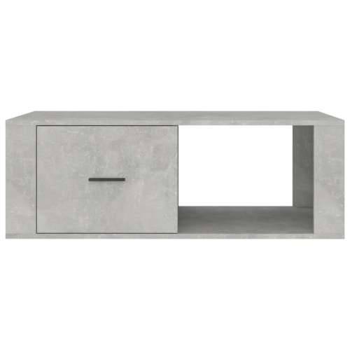 Stolić za kavu boja betona 100x50,5x35 cm konstruirano drvo - Beton siva 1 Cijena
