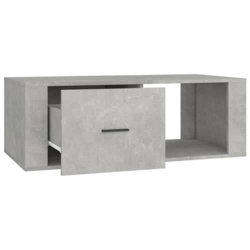 Stolić za kavu boja betona 100x50,5x35 cm konstruirano drvo - Beton siva 1 Cijena