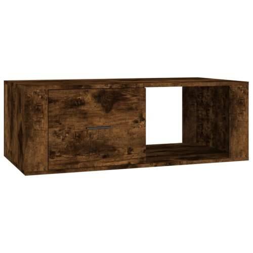 Stolić za kavu boja hrasta 100x50,5x35 cm konstruirano drvo - Dimljeni hrast 1 Cijena