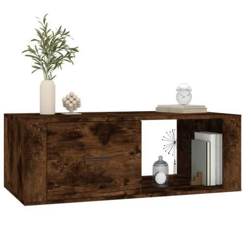 Stolić za kavu boja hrasta 100x50,5x35 cm konstruirano drvo - Dimljeni hrast 1 Cijena