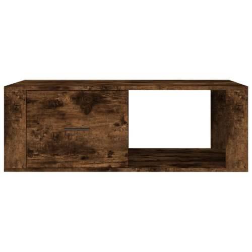 Stolić za kavu boja hrasta 100x50,5x35 cm konstruirano drvo - Dimljeni hrast 1 Cijena