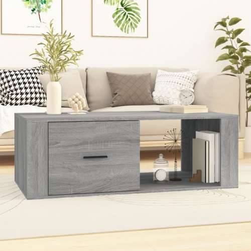 Stolić za kavu sivog hrasta 100x50,5x35 cm konstruirano drvo - Sivi hrast sonoma 1 Cijena