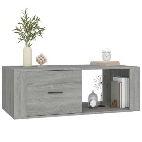 Stolić za kavu sivog hrasta 100x50,5x35 cm konstruirano drvo - Sivi hrast sonoma 1 Cijena