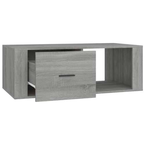 Stolić za kavu sivog hrasta 100x50,5x35 cm konstruirano drvo - Sivi hrast sonoma 1 Cijena