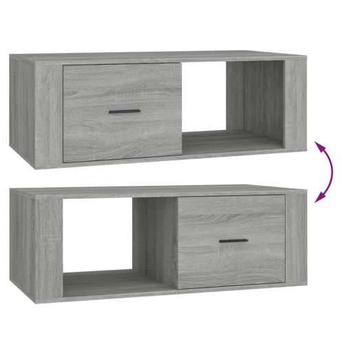Stolić za kavu sivog hrasta 100x50,5x35 cm konstruirano drvo - Sivi hrast sonoma 1 Cijena