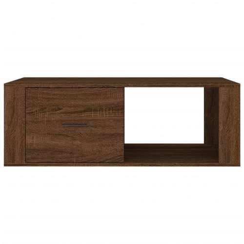 Stolić za kavu boja hrasta 100x50,5x35 cm konstruirano drvo - Smeđi hrast 1 Cijena