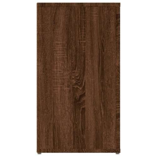 Komoda boja Smeđi hrasta 100x33x59,5 cm od konstruiranog drva - Smeđi hrast 1 Cijena