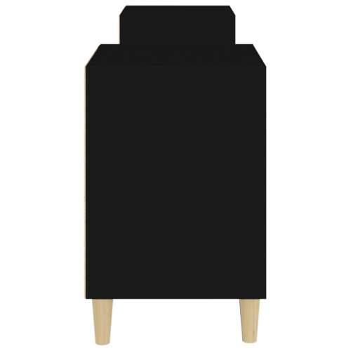TV ormarić crni 160 x 35 x 55 cm od konstruiranog drva - Crna 1 Cijena