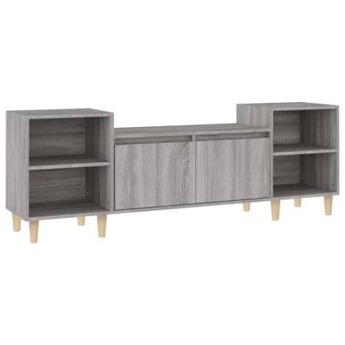 TV ormarić boja hrasta sonome 160x35x55 cm konstruirano drvo - Sivi hrast sonoma 1 Cijena