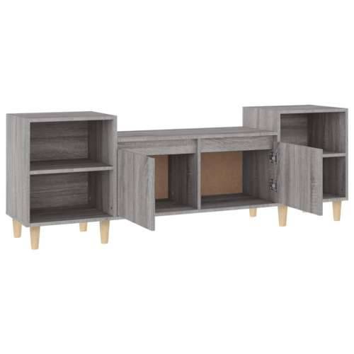 TV ormarić boja hrasta sonome 160x35x55 cm konstruirano drvo - Sivi hrast sonoma 1 Cijena
