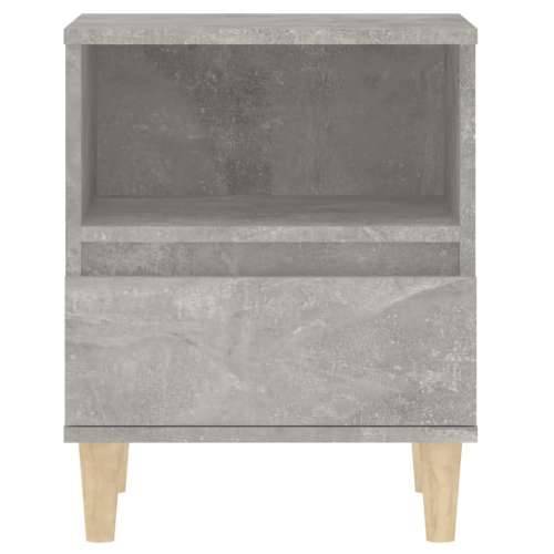 Noćni ormarić siva boja betona 40x35x50 cm - Beton siva 1 Cijena