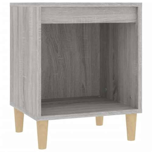 Noćni Ormarić boja dimljenog smeđi 40x35x50 cm - Sivi hrast sonoma 1 Cijena