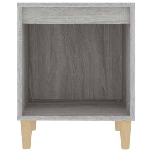 Noćni Ormarić boja dimljenog smeđi 40x35x50 cm - Sivi hrast sonoma 1 Cijena