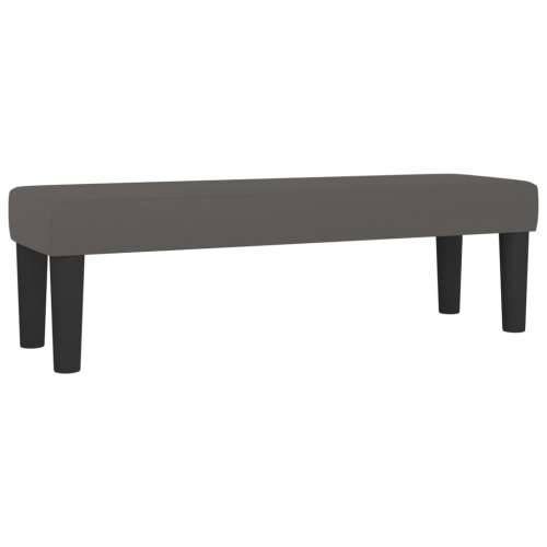 Krevet s oprugama i madracem sivi 200x200 cm od umjetne kože - Siva 200 x 200 cm gumbi Cijena