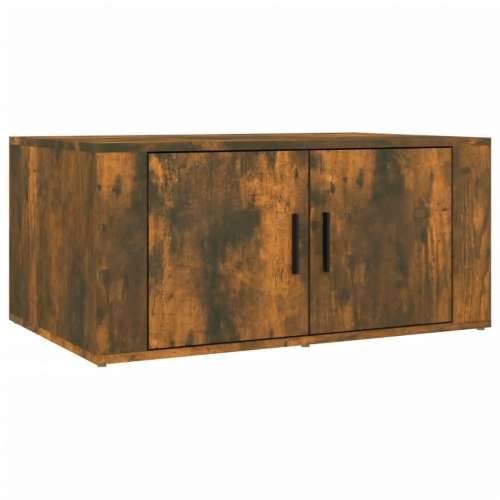 Stolić za kavu boja hrasta 80x50x36 cm konstruirano drvo - Dimljeni hrast 1 Cijena