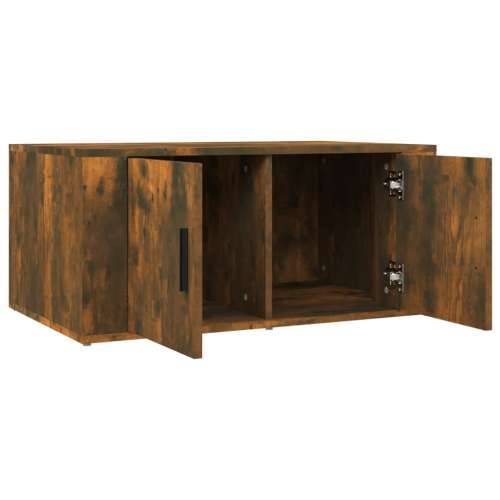 Stolić za kavu boja hrasta 80x50x36 cm konstruirano drvo - Dimljeni hrast 1 Cijena