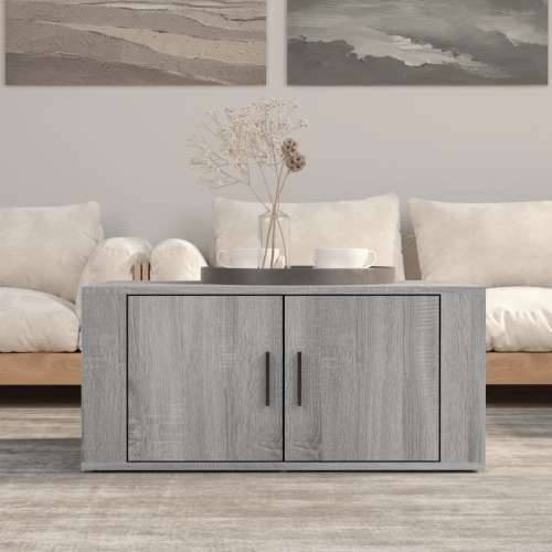 Stolić za kavu boja sivog hrasta 80x50x36 cm konstruirano drvo - Sivi hrast sonoma 1 Cijena