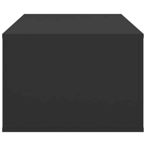 Stolić za kavu crni 100 x 50,5 x 35 cm od konstruiranog drva - Crna 1 Cijena