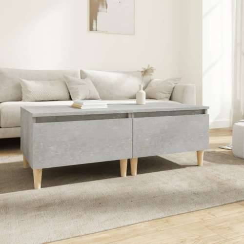 Bočni stolići 2 kom boja betona 50x46x35 cm konstruirano drvo - Beton siva 2 Cijena
