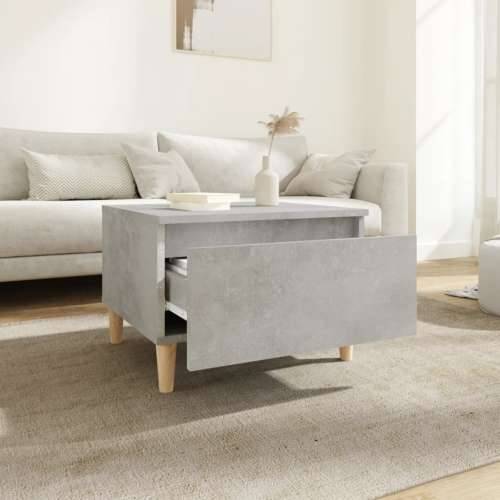 Bočni stolići 2 kom boja betona 50x46x35 cm konstruirano drvo - Beton siva 2 Cijena