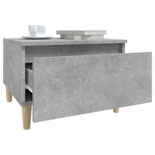Bočni stolići 2 kom boja betona 50x46x35 cm konstruirano drvo - Beton siva 2 Cijena