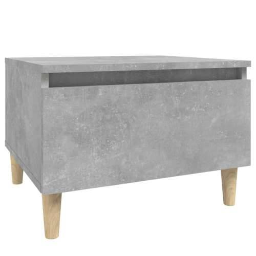 Bočni stolići 2 kom boja betona 50x46x35 cm konstruirano drvo - Beton siva 2 Cijena