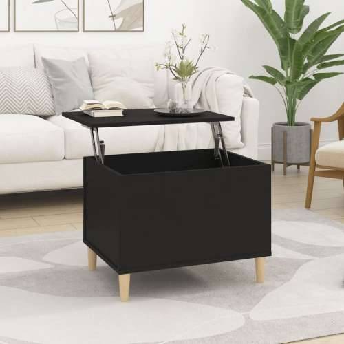 Stolić za kavu crni 60 x 44,5 x 45 cm od konstruiranog drva - Crna 1 60 cm Cijena