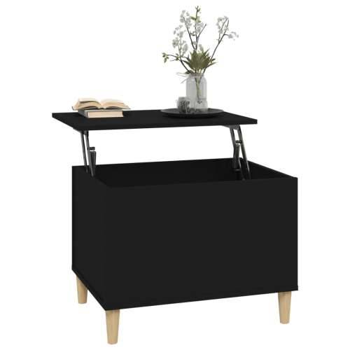 Stolić za kavu crni 60 x 44,5 x 45 cm od konstruiranog drva - Crna 1 60 cm Cijena