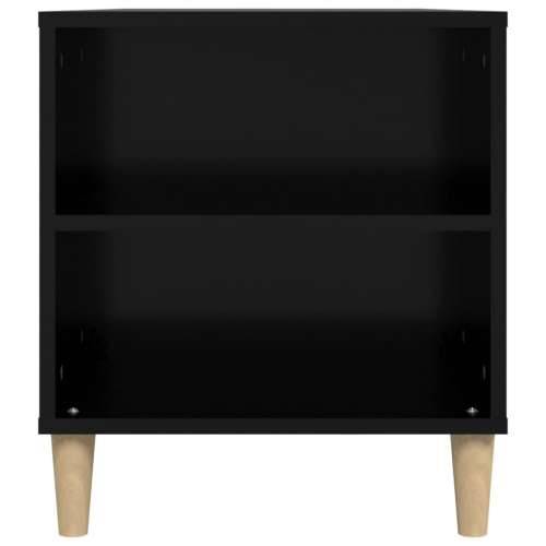TV ormarić crni 102 x 44,5 x 50 cm od konstruiranog drva - Crna 1 Cijena