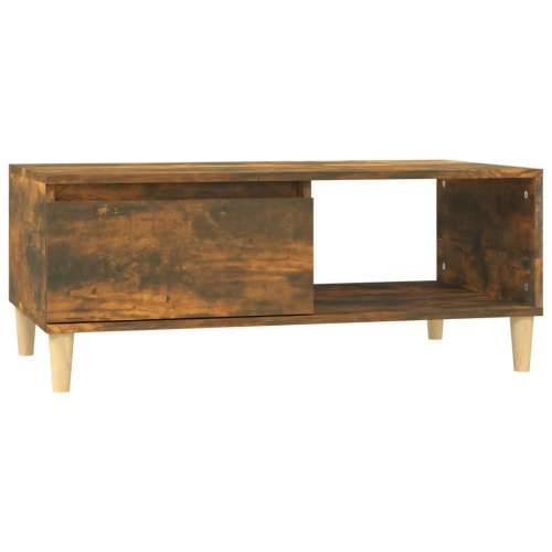 Stolić za kavu boja hrasta 90x50x36,5 cm konstruirano drvo - Dimljeni hrast 1 Cijena