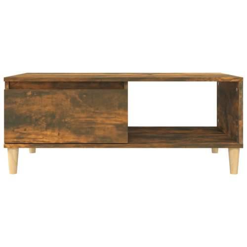Stolić za kavu boja hrasta 90x50x36,5 cm konstruirano drvo - Dimljeni hrast 1 Cijena