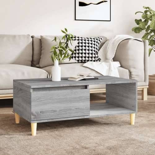 Stolić za kavu boja sivog hrasta 90x50x36,5cm konstruirano drvo - Sivi hrast sonoma 1 Cijena