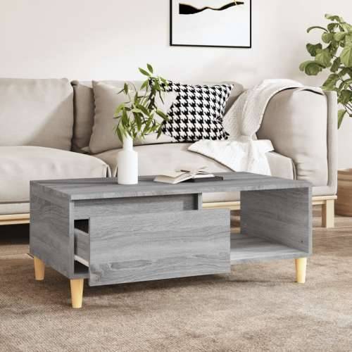 Stolić za kavu boja sivog hrasta 90x50x36,5cm konstruirano drvo - Sivi hrast sonoma 1 Cijena