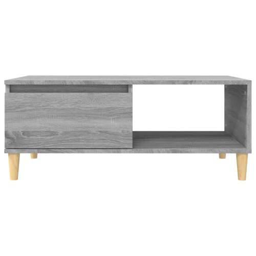 Stolić za kavu boja sivog hrasta 90x50x36,5cm konstruirano drvo - Sivi hrast sonoma 1 Cijena