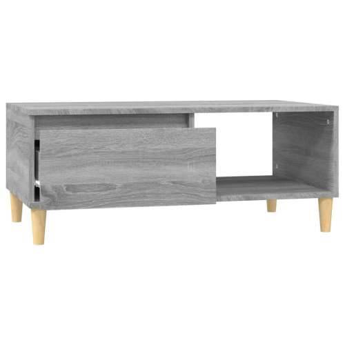 Stolić za kavu boja sivog hrasta 90x50x36,5cm konstruirano drvo - Sivi hrast sonoma 1 Cijena