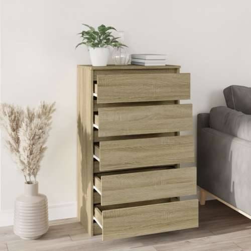 Ladičar boja hrasta sonome 60 x 36 x 103 cm konstruirano drvo - sonoma hrast 1 Cijena