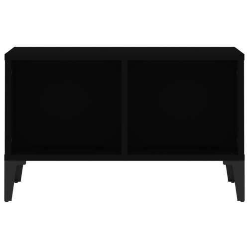 Stolić za kavu crni 60x50x36,5 cm od konstruiranog drva - Crna 1 Cijena
