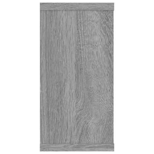 Kockaste zidne police 4 kom boja hrasta 100 x 15 x 30 cm drvene - Sivi hrast sonoma 4 1 Cijena