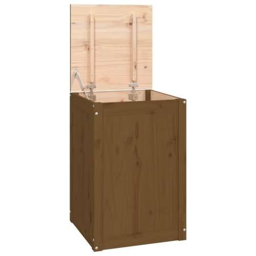 Kutija za rublje boja meda 44 x 44 x 66 cm od masivne borovine - boja meda 44 x 44 x 66 cm 1 Cijena