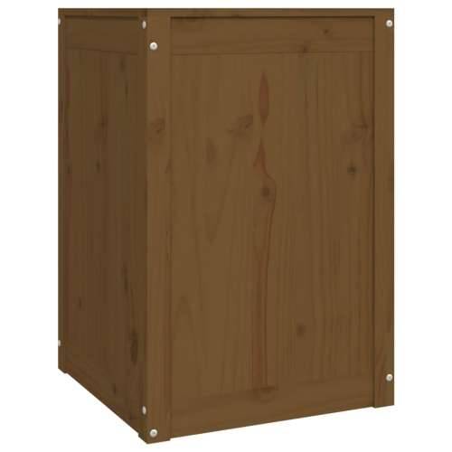 Kutija za rublje boja meda 44 x 44 x 66 cm od masivne borovine - boja meda 44 x 44 x 66 cm 1 Cijena