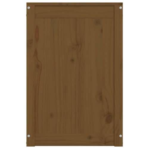 Kutija za rublje boja meda 44 x 44 x 66 cm od masivne borovine - boja meda 44 x 44 x 66 cm 1 Cijena