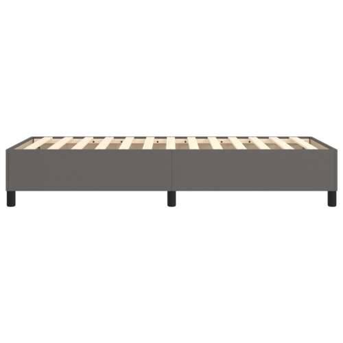 Okvir za krevet sivi 90x190 cm od umjetne kože - Siva 90 x 190 cm 35 cm Cijena