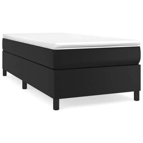 Okvir za krevet crni 90x200 cm od umjetne kože - Crna 90 x 200 cm 35 cm Cijena