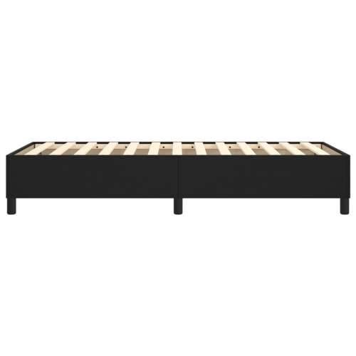 Okvir za krevet crni 90x200 cm od umjetne kože - Crna 90 x 200 cm 35 cm Cijena