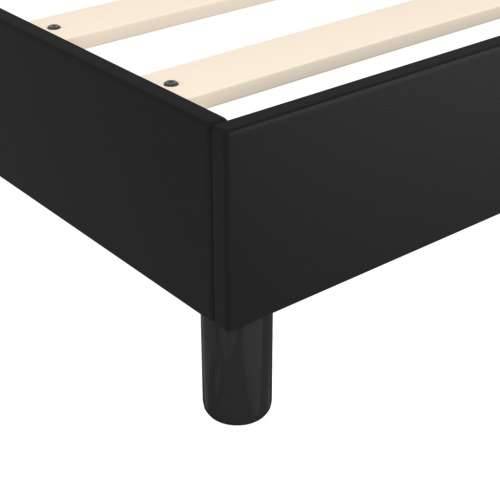 Okvir za krevet crni 90x200 cm od umjetne kože - Crna 90 x 200 cm 35 cm Cijena