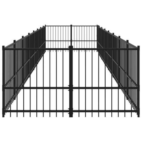 Vanjski kavez za pse čelični 15,02 m² Cijena