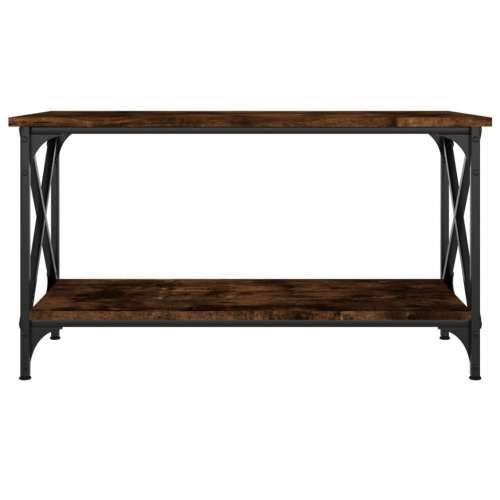 Stolić za kavu boja hrasta 80x45x45 cm od drva i željeza - Dimljeni hrast 1 80 cm 45 cm Cijena