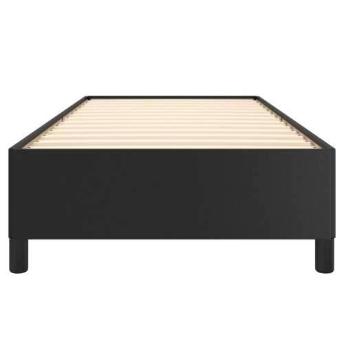 Okvir za krevet crni 90x200 cm od umjetne kože Cijena