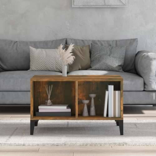 Stolić za kavu boja hrasta 60x50x36,5 cm konstruirano drvo - Dimljeni hrast 1 Cijena